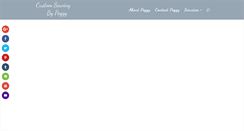 Desktop Screenshot of customsewingbypeggy.com